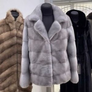 Mink fur coat